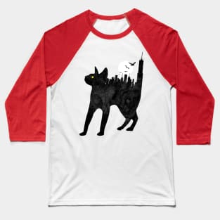 Big City Cat Baseball T-Shirt